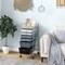 6 Drawer Storage Cart with Wheels PP Plastic Organizer Unit Steel Frame Rolling Utility Trolley for Home Office Bathroom Kitchen Organization Multi Purpose